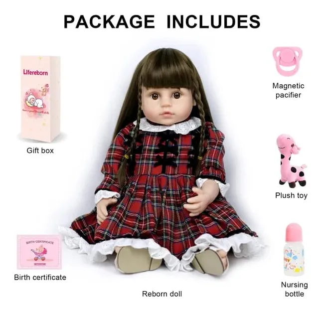 Muñeca Bebé Reborn Realista De Silicona. - Imagen 7