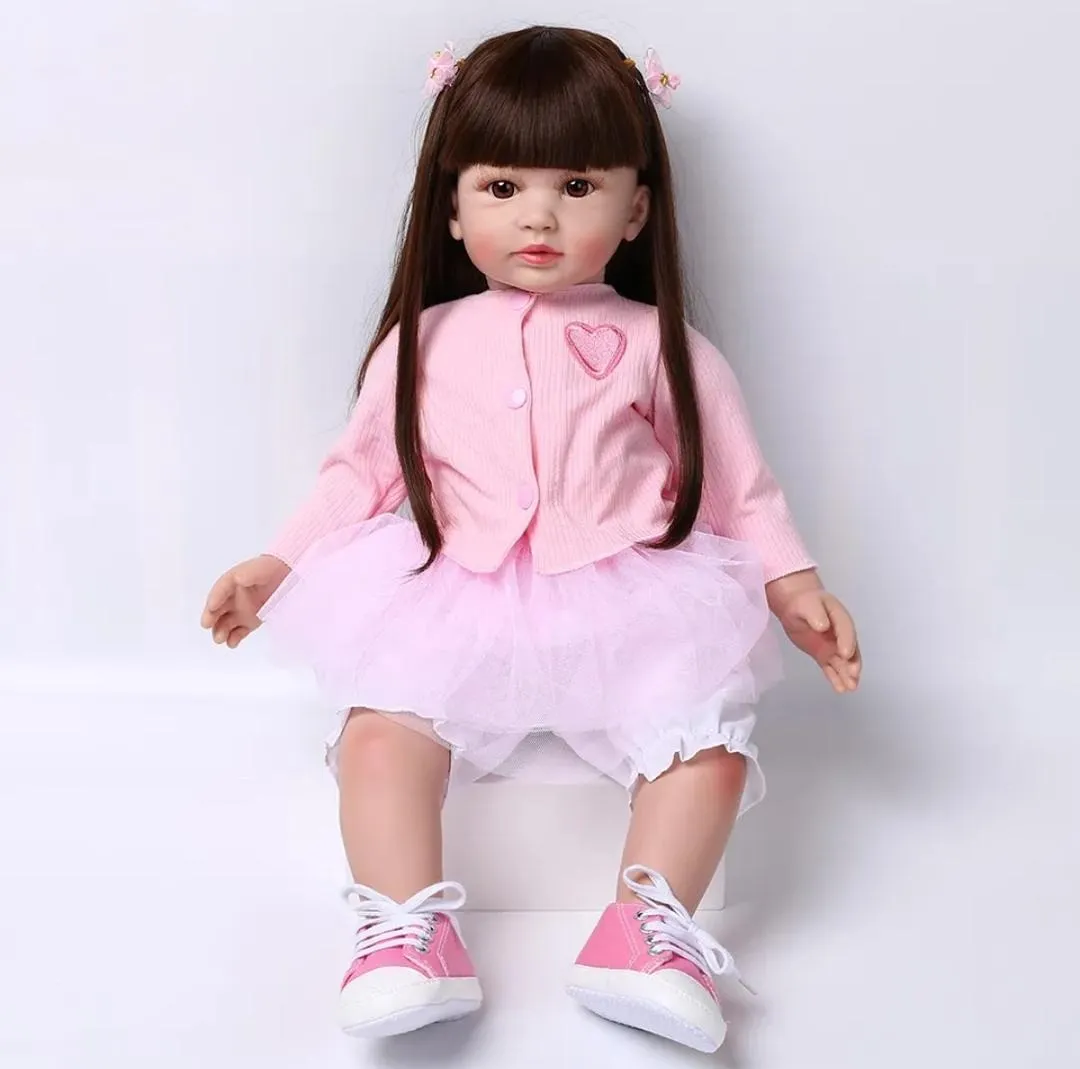 Muñeca Bebé Reborn Realista De Silicona. - Imagen 6