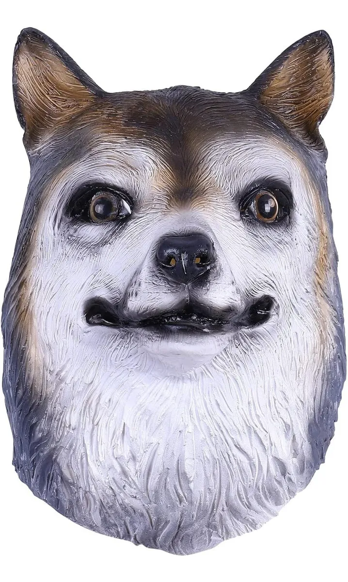 Mascara Halloween Lobo