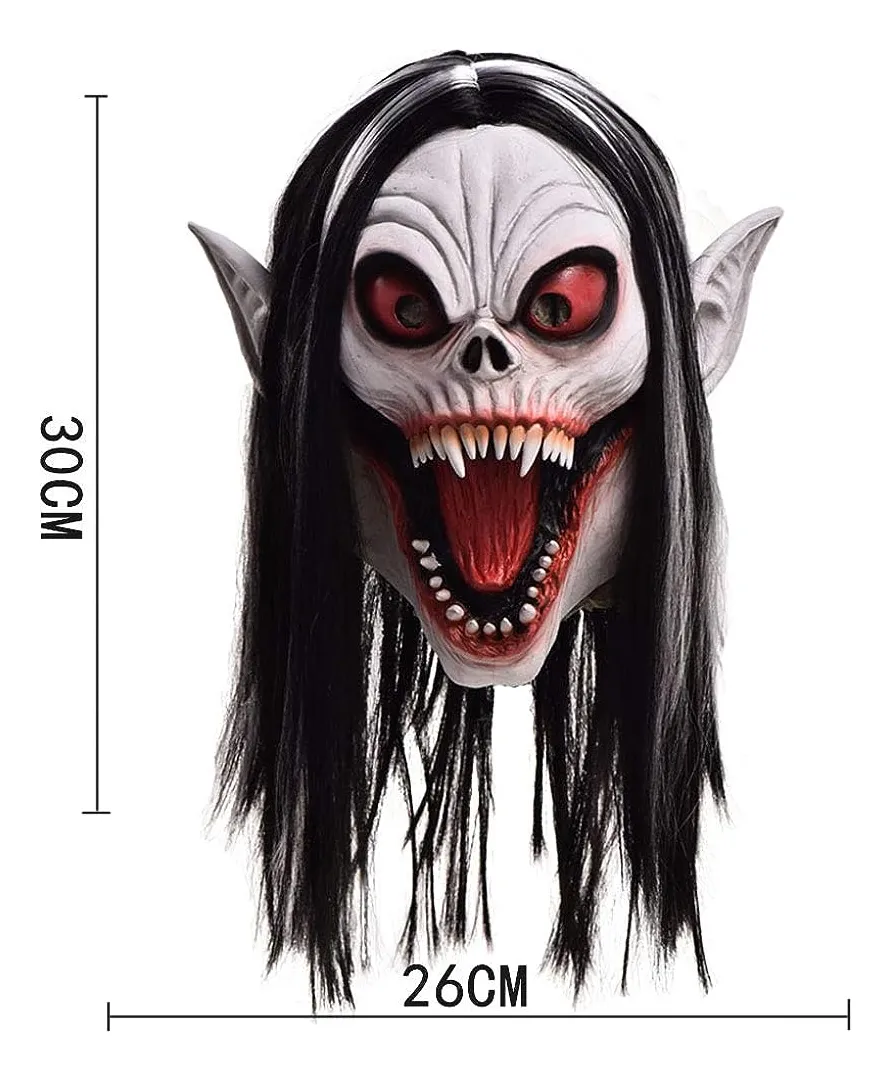 Máscara Halloween Bruja Terror - Imagen 3