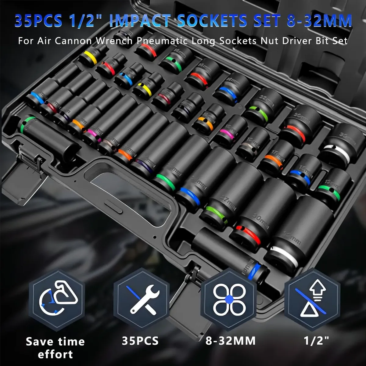 Llave De Impacto D&m Profesional Para Talleres - Imagen 2