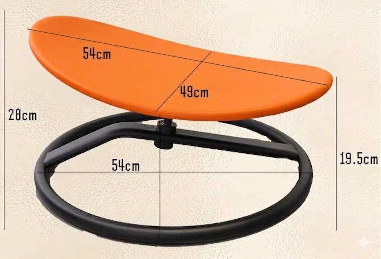 Silla Giratoria 360° Sensorial Niños Autismo Tea Regulación - Imagen 9