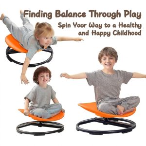 Silla Giratoria 360° Sensorial Niños Autismo Tea Regulación