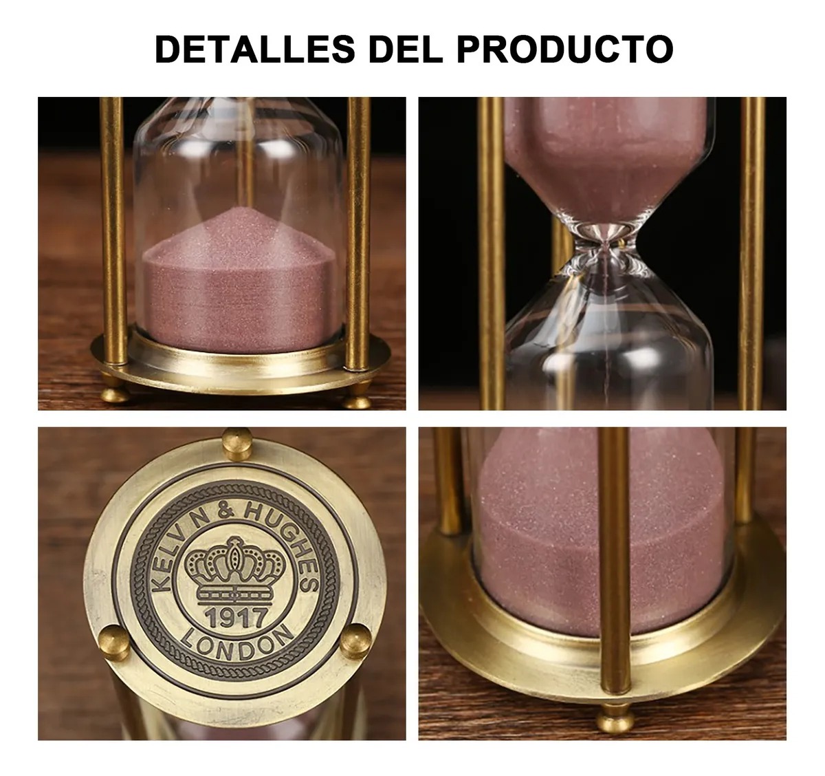 Reloj De Arena De Vidrio , 60 Minutos Londón - Imagen 6