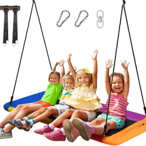 Columpio Mecedor Multicolor Rectangular.